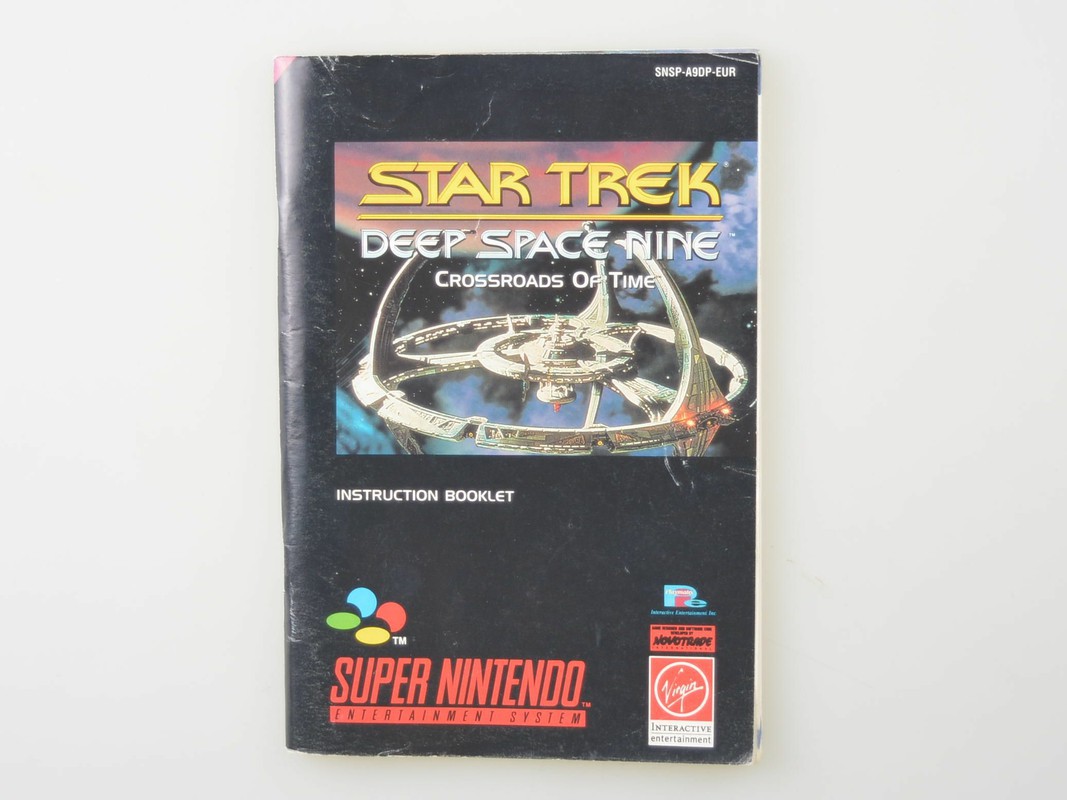 Star Trek: Deep Space Nine: Crossroads of Time - Manual - Super Nintendo Manuals