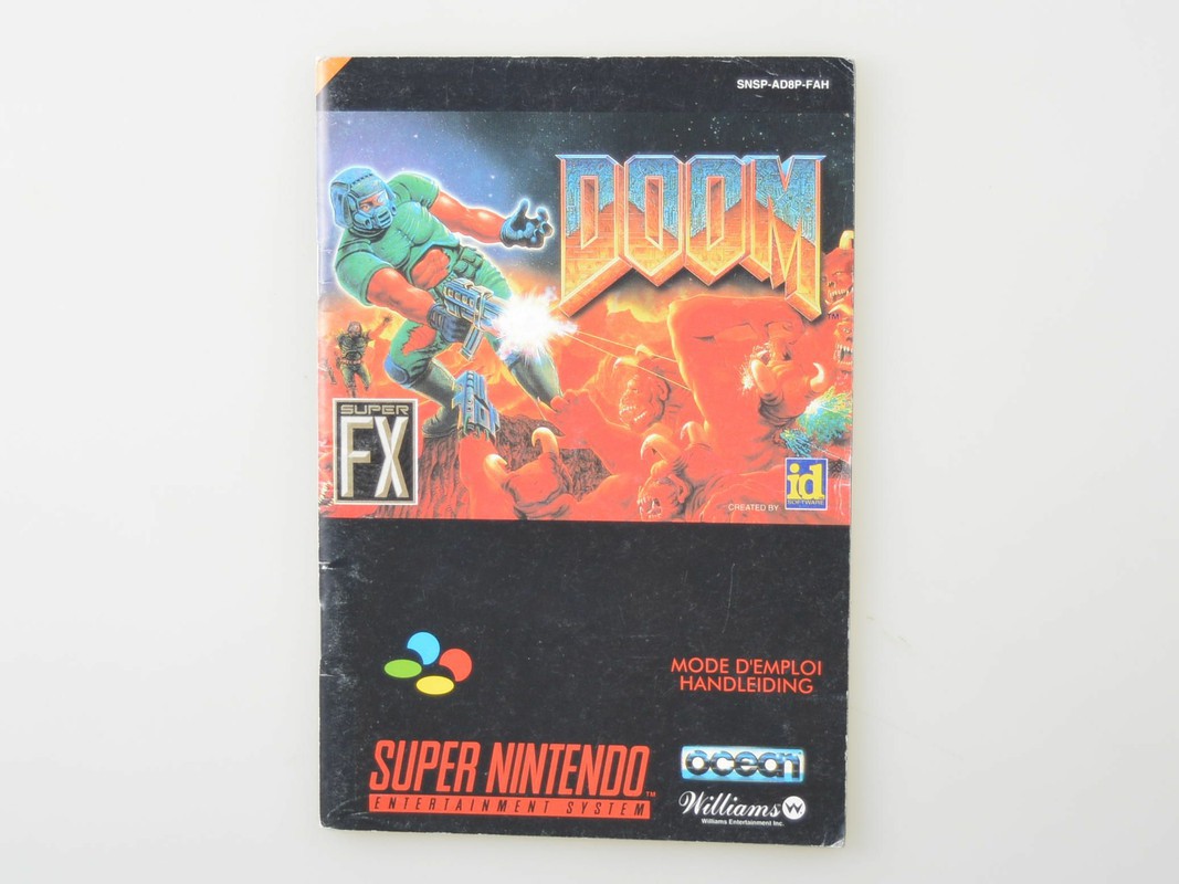 Doom - Manual - Super Nintendo Manuals