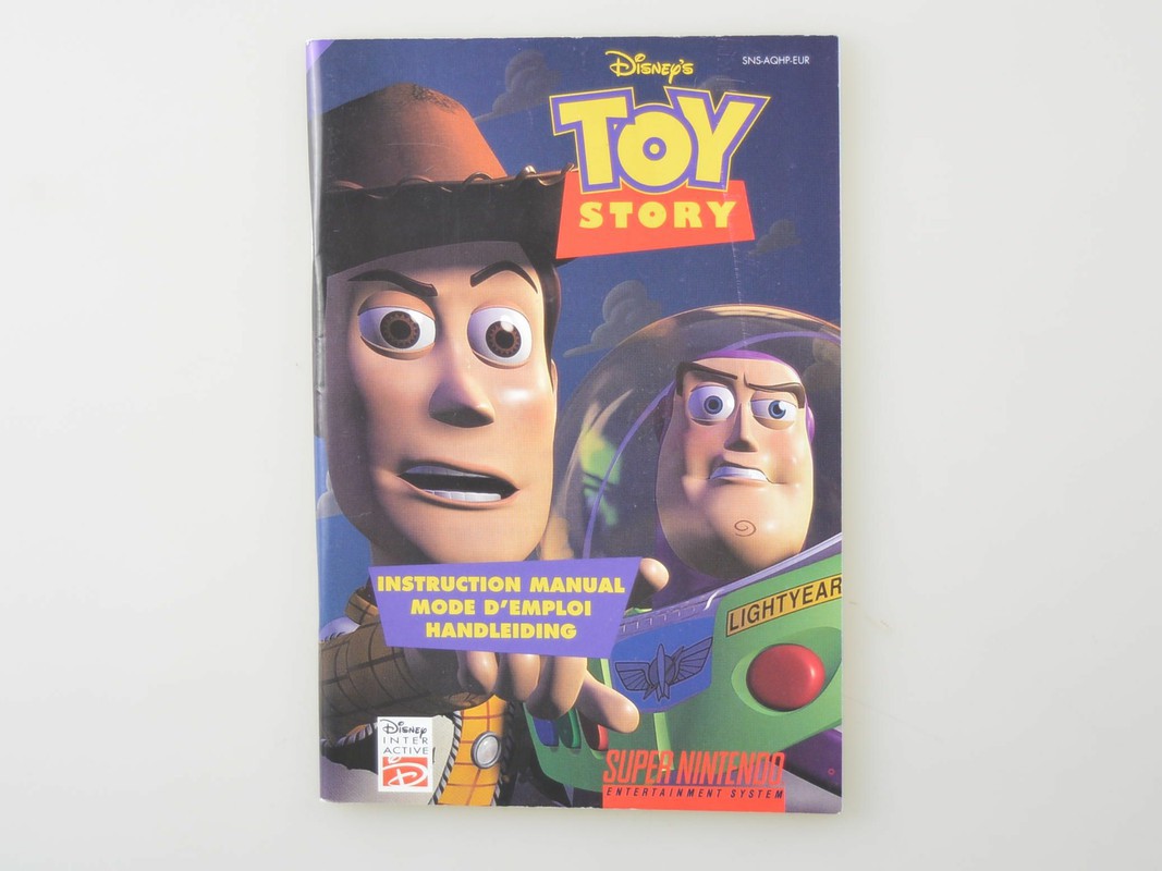 Toy Story - Manual - Super Nintendo Manuals