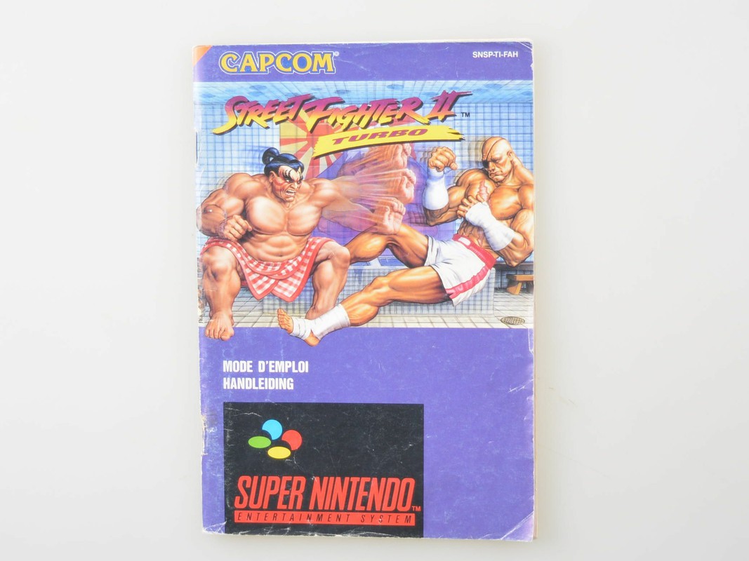 Street Fighter 2 Turbo - Manual - Super Nintendo Manuals
