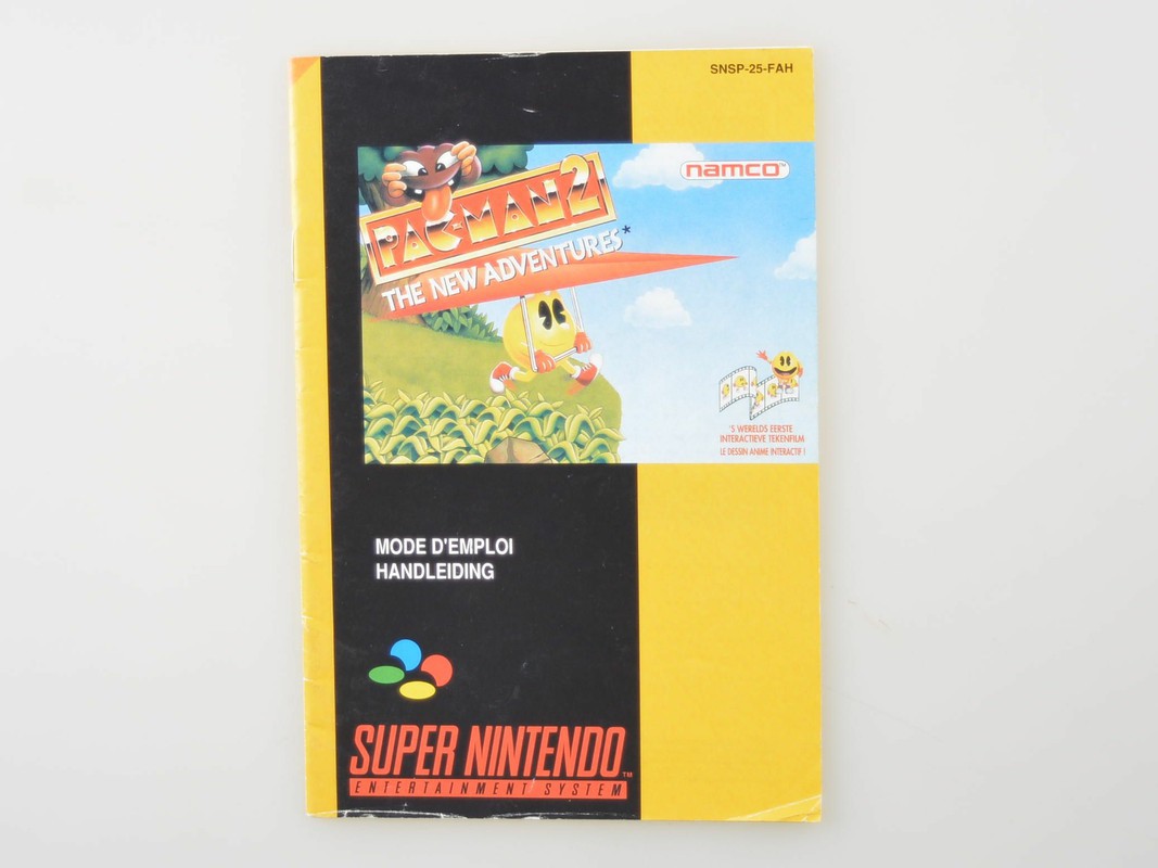 Pac-Man 2 The New Adventure Kopen | Super Nintendo Manuals
