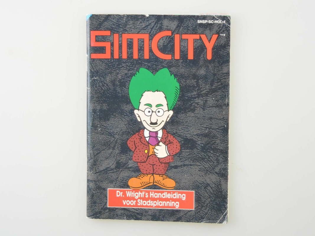 Sim City - Manual - Super Nintendo Manuals