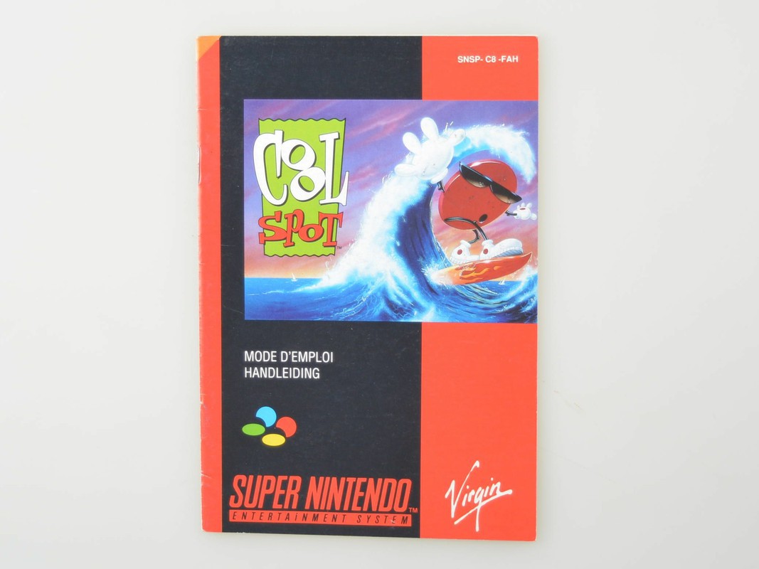 Cool Spot Kopen | Super Nintendo Manuals