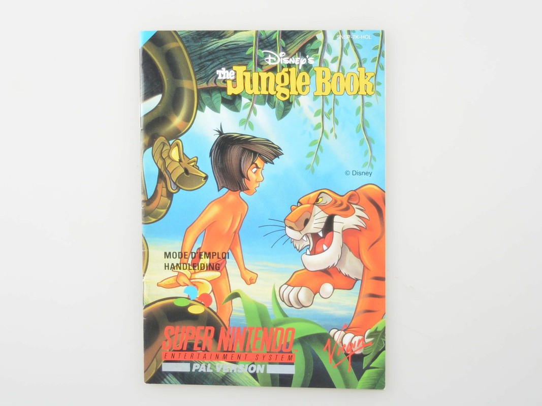 Jungle Book - Manual - Super Nintendo Manuals