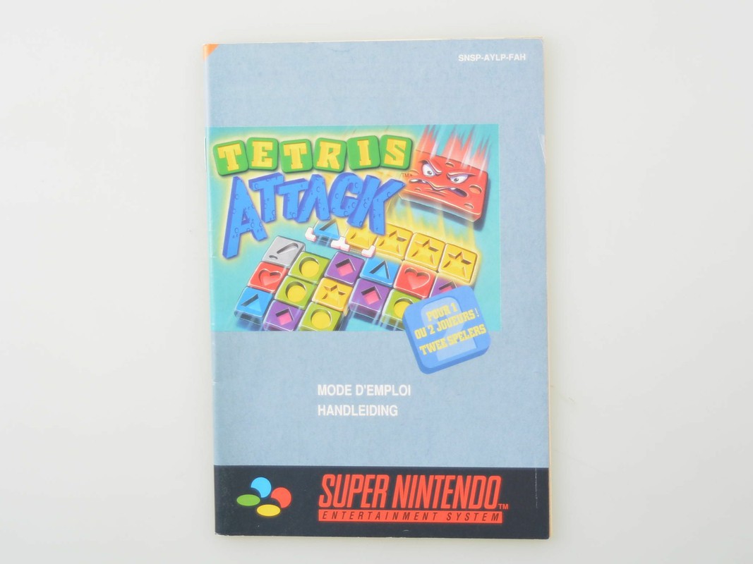 Tetris Attack Kopen | Super Nintendo Manuals