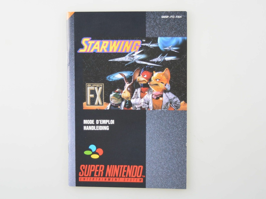 Starwing - Manual - Super Nintendo Manuals