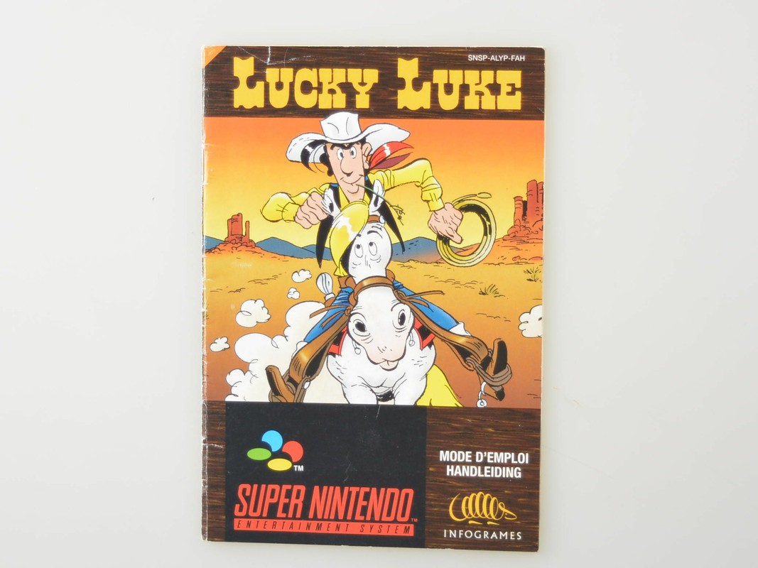 Lucky Luke - Manual - Super Nintendo Manuals