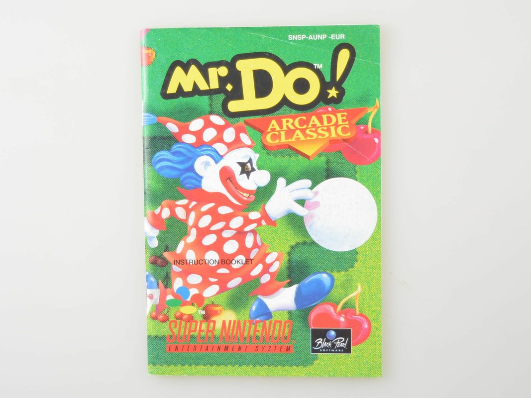 Mr. Do Kopen | Super Nintendo Manuals