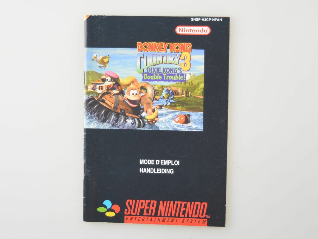 Donkey Kong Country 3 - Manual Kopen | Super Nintendo Manuals
