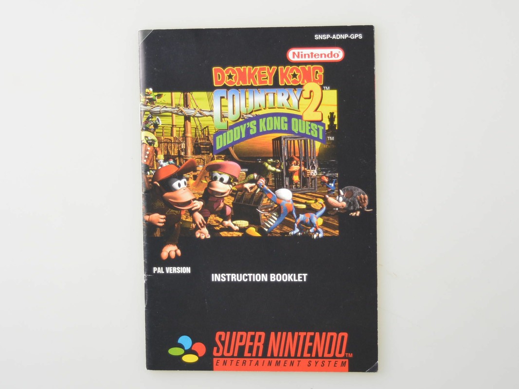 Donkey Kong Country 2 - Manual - Super Nintendo Manuals