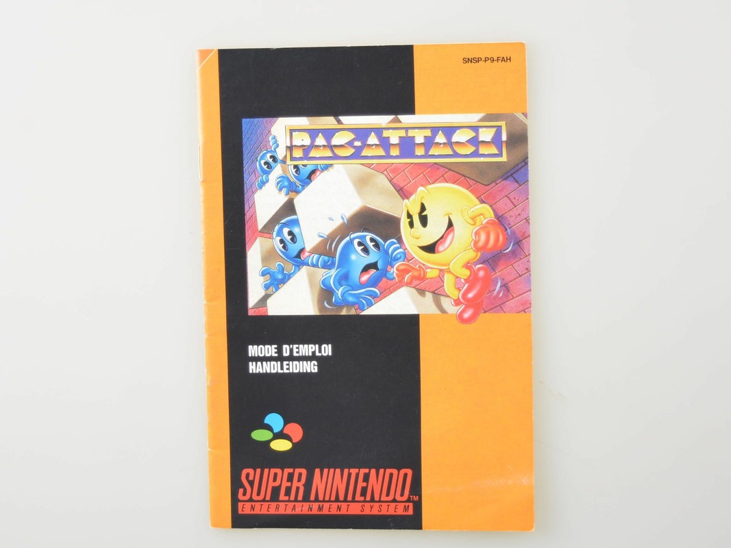 Pac-Attack - Manual Kopen | Super Nintendo Manuals