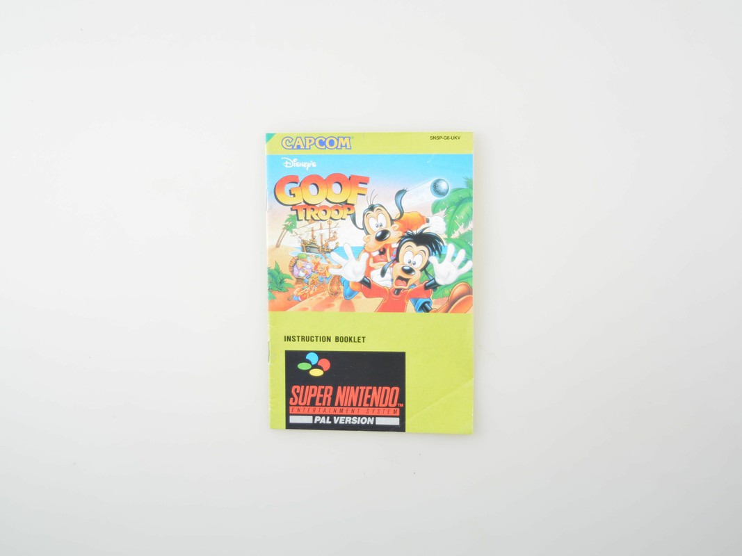 Goof Troop - Manual Kopen | Super Nintendo Manuals