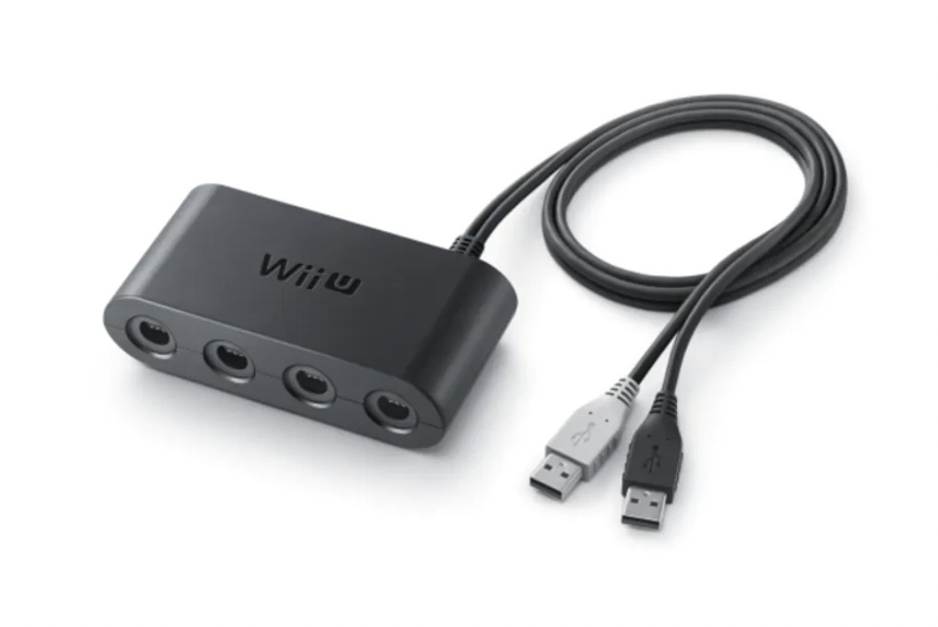 Original Gamecube Controller Adapter for Wii U - Wii U Hardware