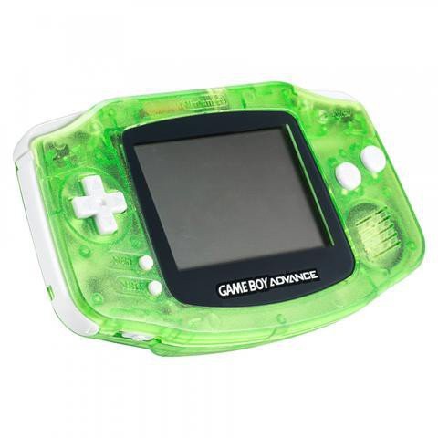 Gameboy Advance Custom Jungle Green - Gameboy Advance Hardware