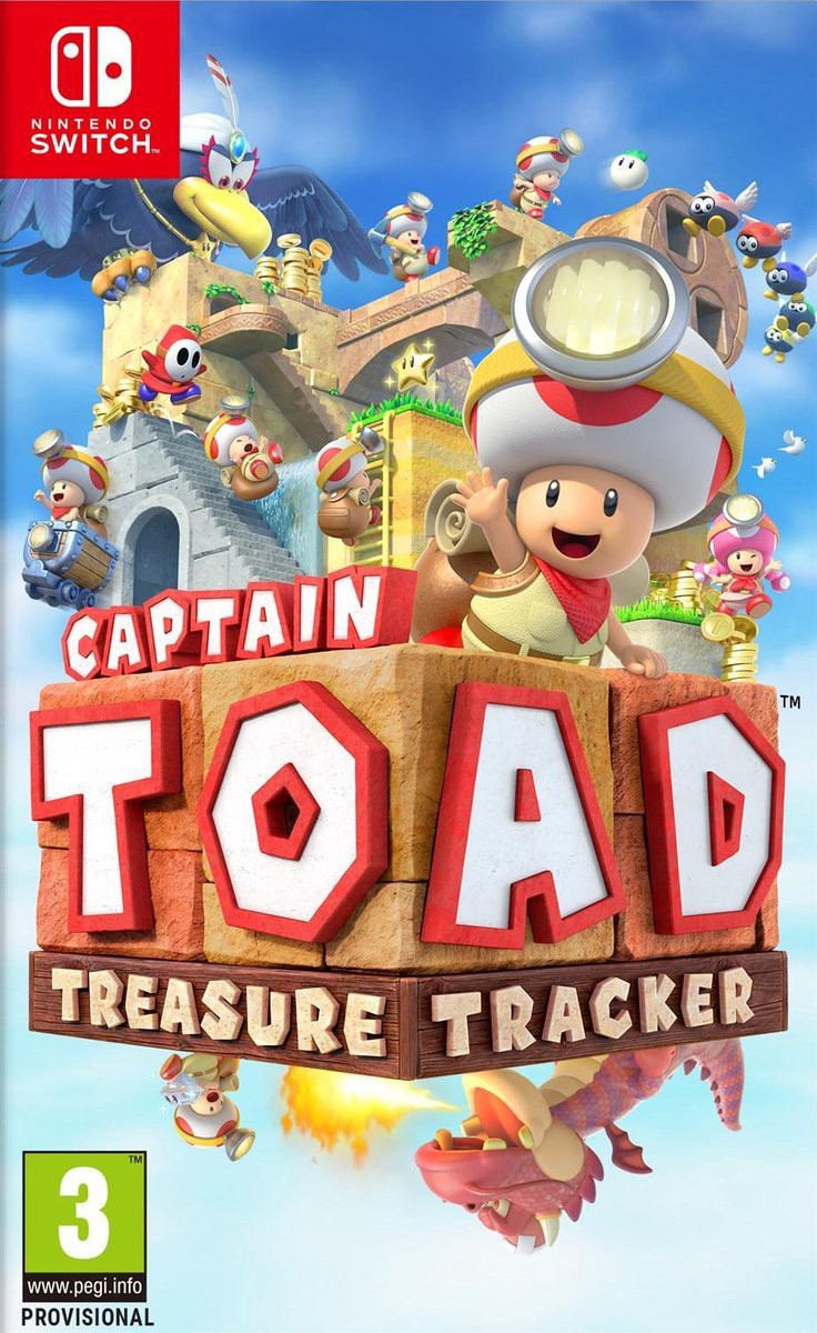 Captain Toad Treasure Tracker - Nintendo Switch Games