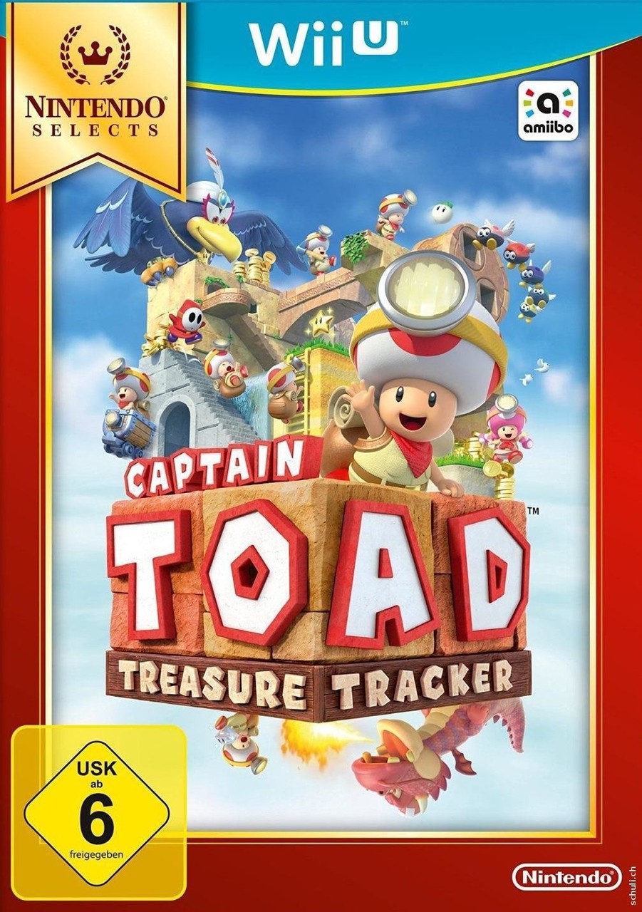 Captain Toad: Treasure Tracker (Nintendo Selects) - Wii U Games
