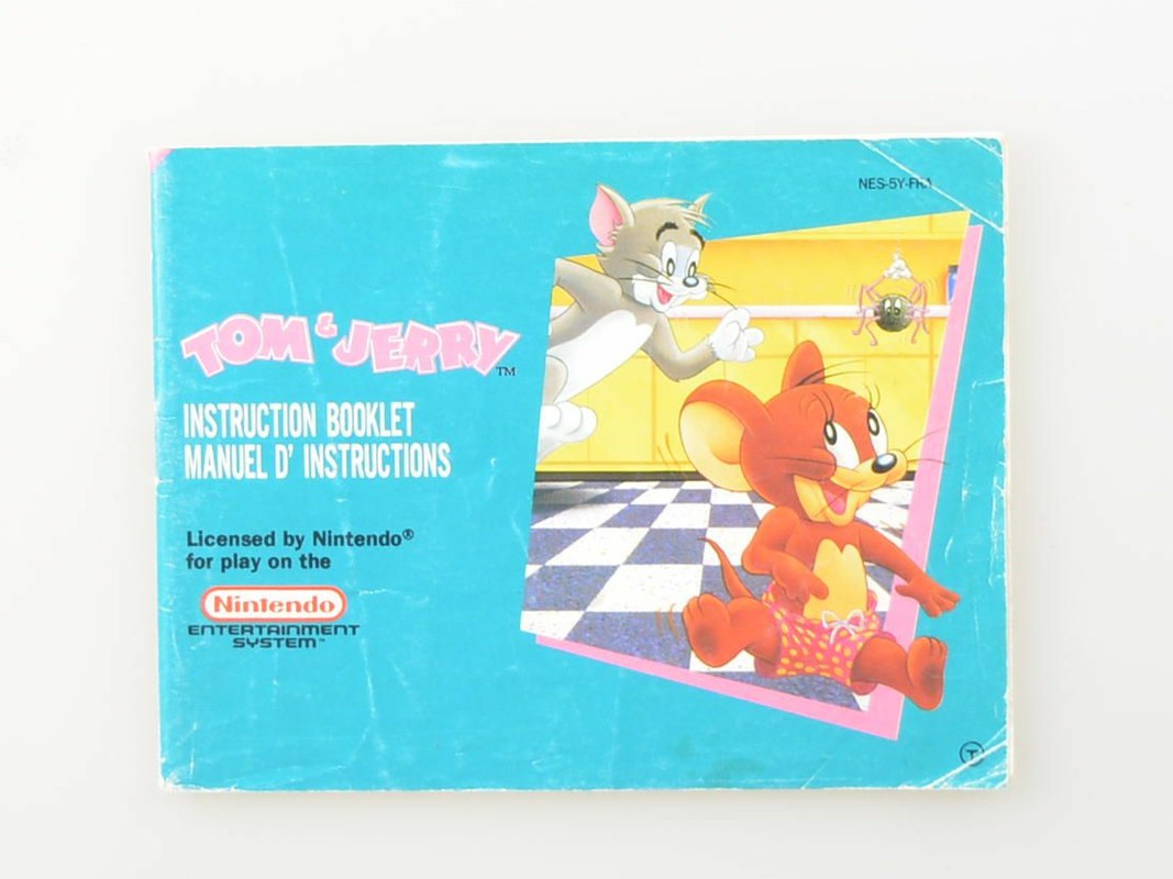Tom & Jerry - Manual - Nintendo NES Manuals