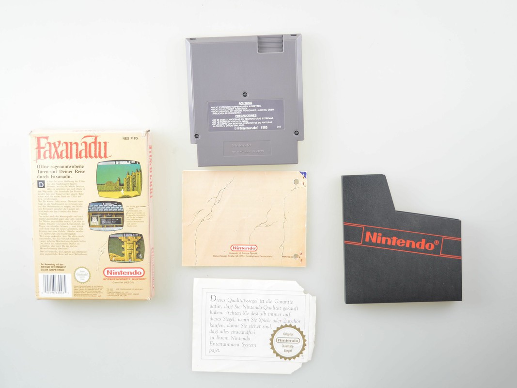 Faxanadu - Nintendo NES Games [Complete] - 2
