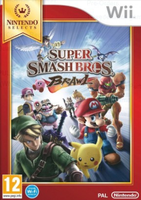 Super Smash Bros. Brawl (Nintendo Selects) - Wii Games