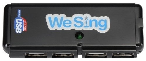We Sing USB 4 player Hub - Wii Hardware