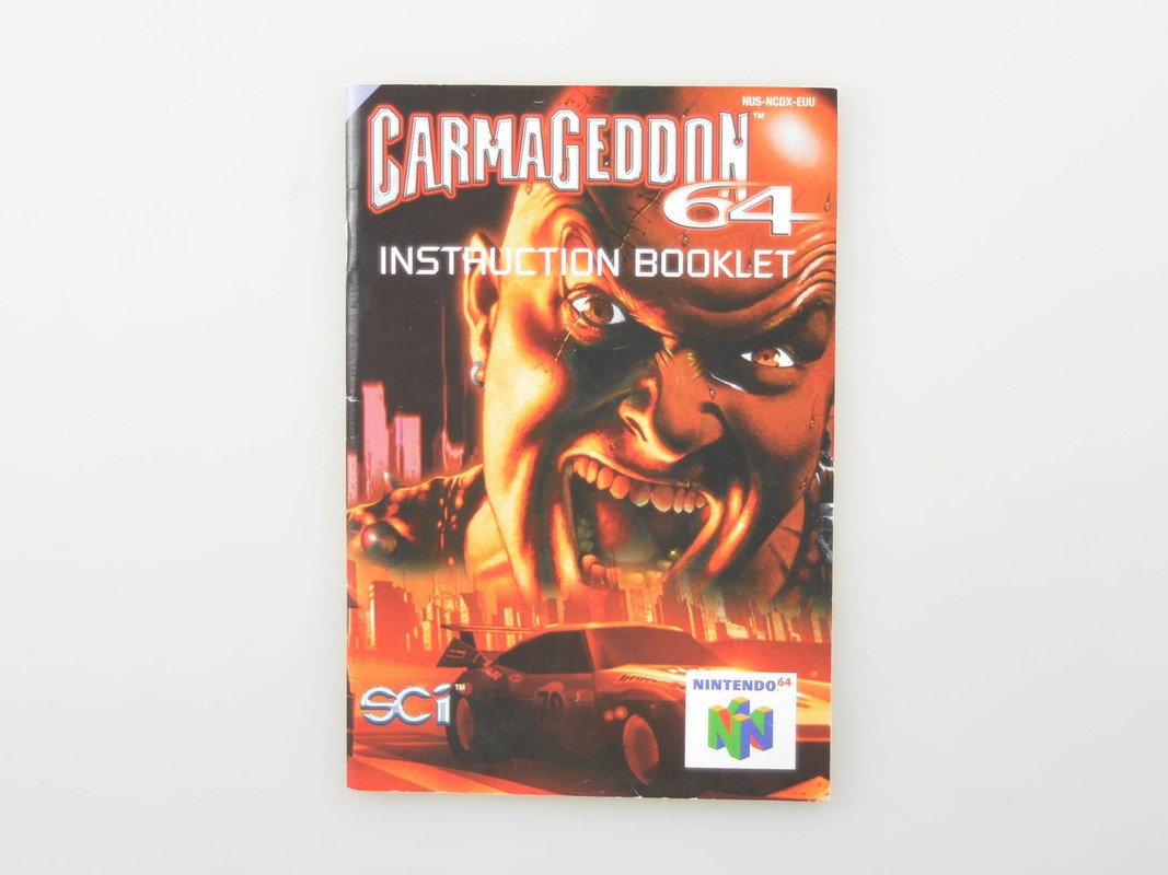 Carmageddon - Manual - Nintendo 64 Manuals