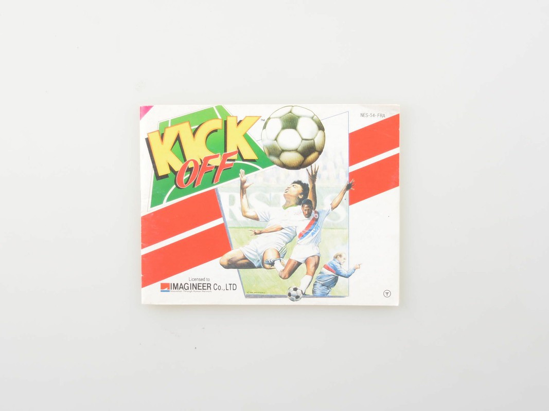 Kick Off - Manual - Nintendo NES Manuals