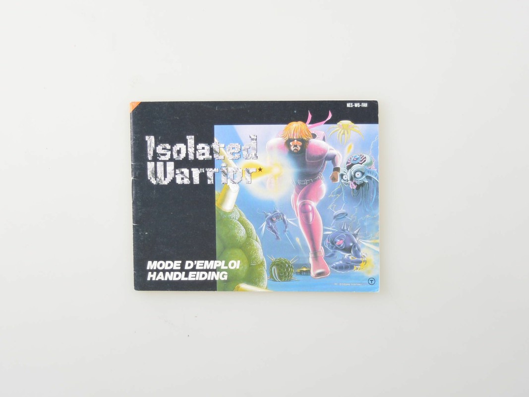 Isolated Warrior - Manual - Nintendo NES Manuals