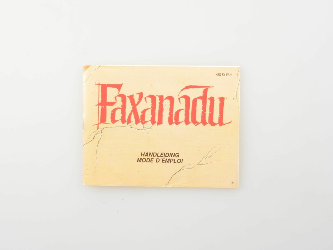 Faxanadu - Manual - Nintendo NES Manuals