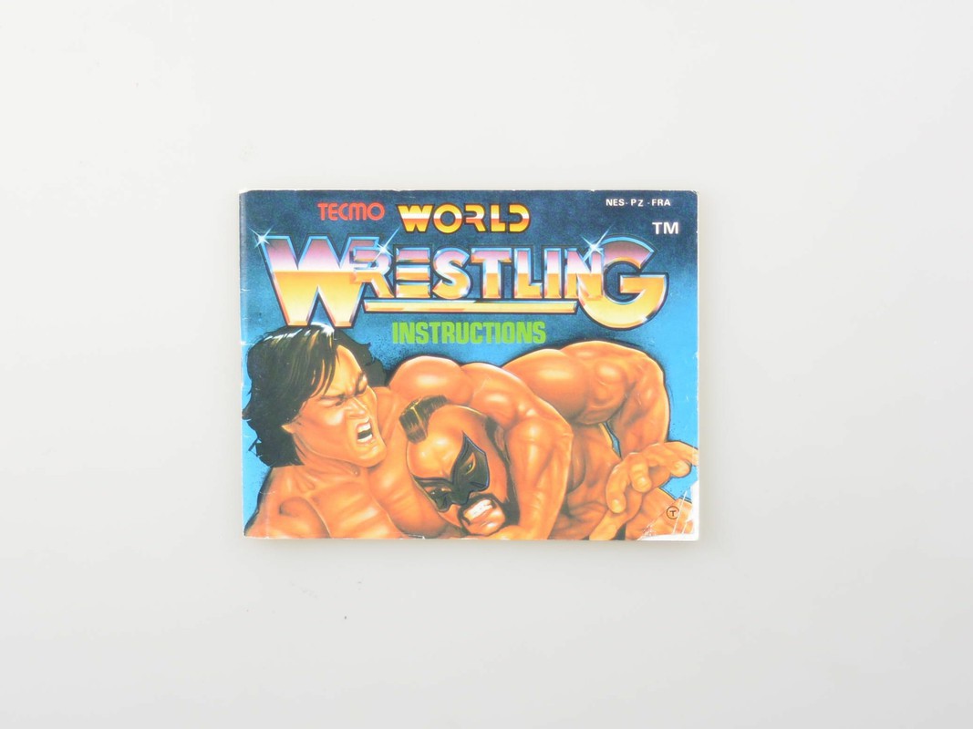 World Wrestling - Manual - Nintendo NES Manuals