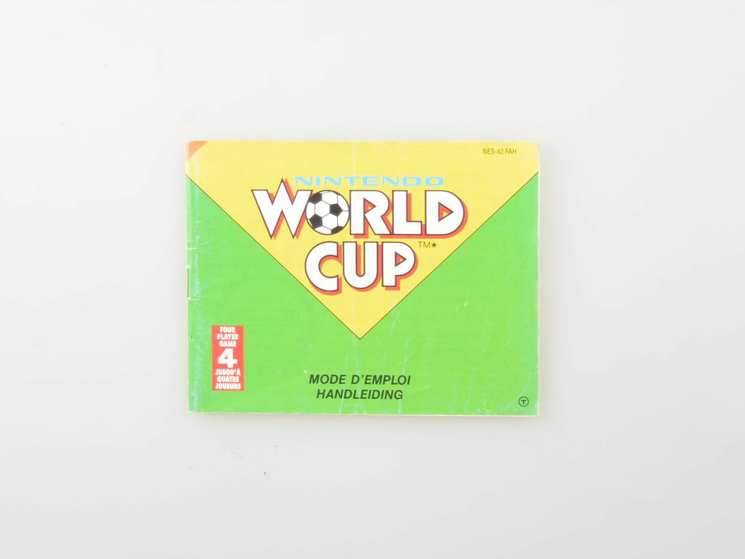 Nintendo World Cup - Manual Kopen | Nintendo NES Manuals