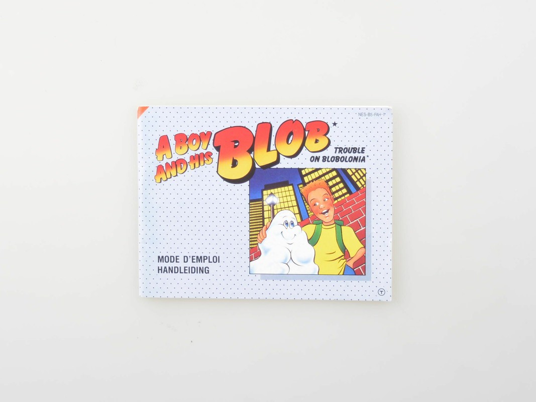 A Boy and his Blob Kopen | Nintendo NES Manuals