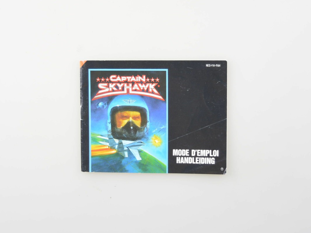 Captain Skyhawk - Manual - Nintendo NES Manuals