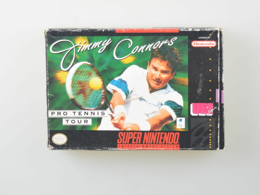 Jimmy Connor's Pro Tennis Tour - Super Nintendo Games [Complete]