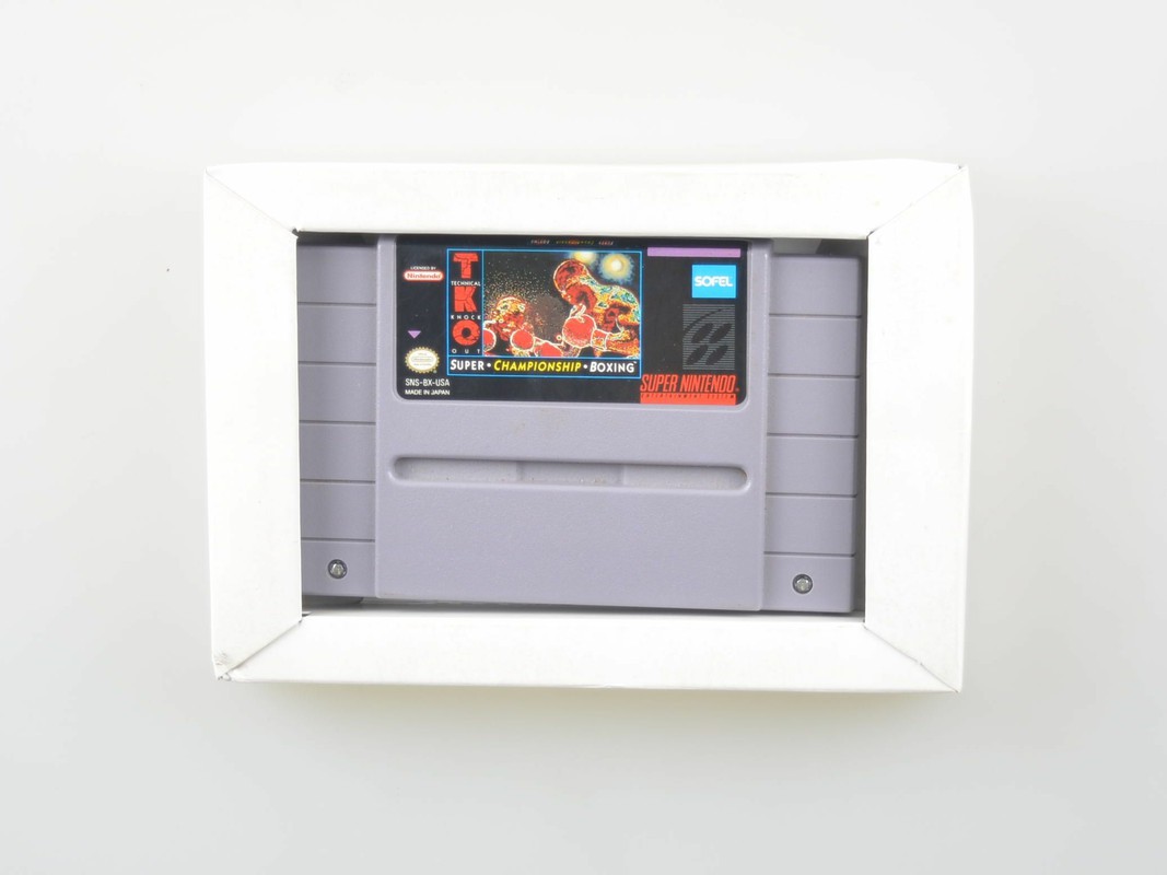 TKO: Super Championship Boxing [NTSC] - Super Nintendo Games [Complete] - 6
