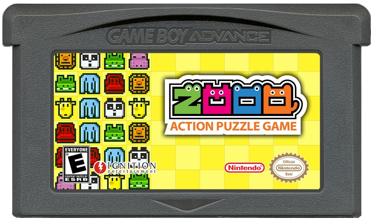 Zooo Action Puzzle Game - Gameboy Advance Games