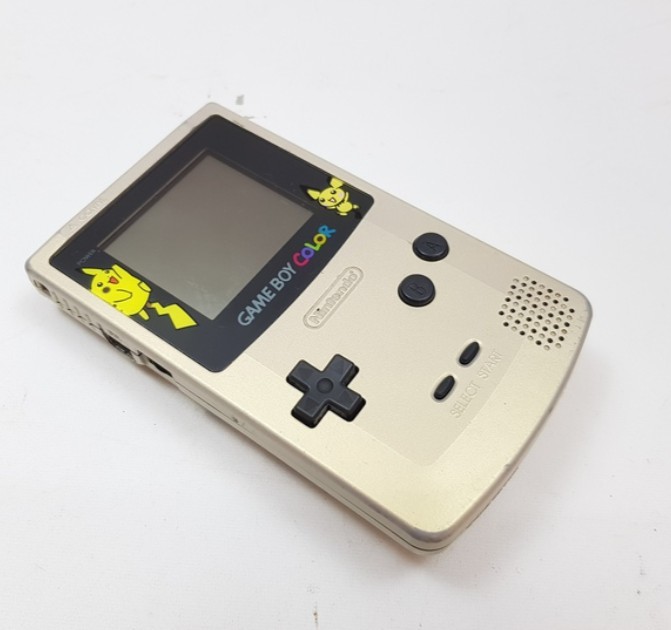 Gameboy Color Limited Pikachu Gold Edition - Gameboy Color Hardware