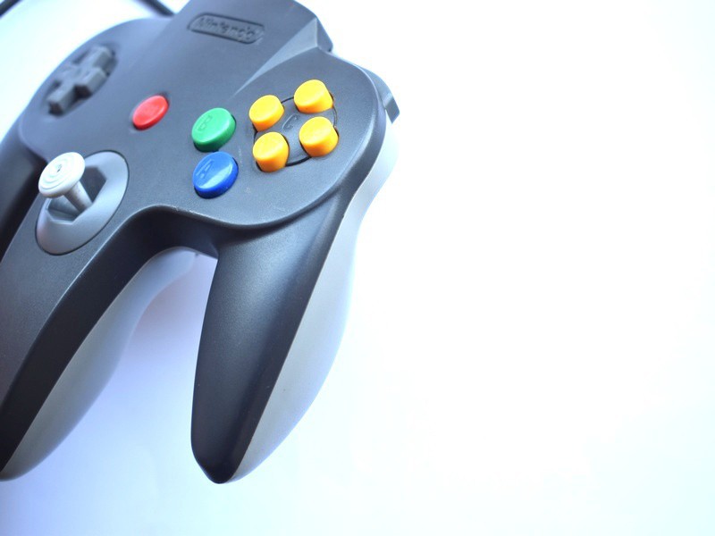 Originele Nintendo 64 Controller - Black-Grey Mario Kart Edition - Nintendo 64 Hardware - 2