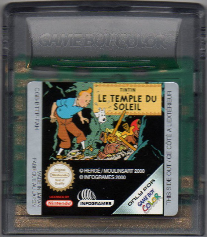 Tintin: Le Temple du Soleil - Gameboy Color Games