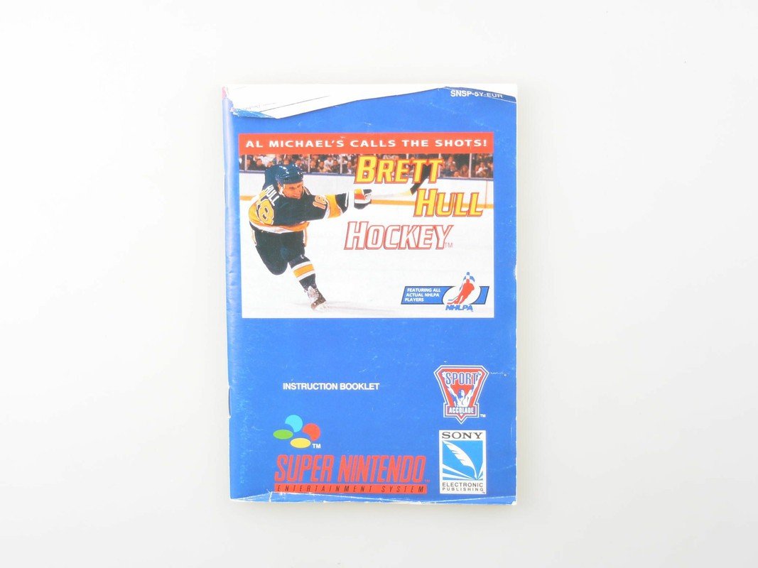 Brett Hull Hockey - Super Nintendo Games [Complete] - 2