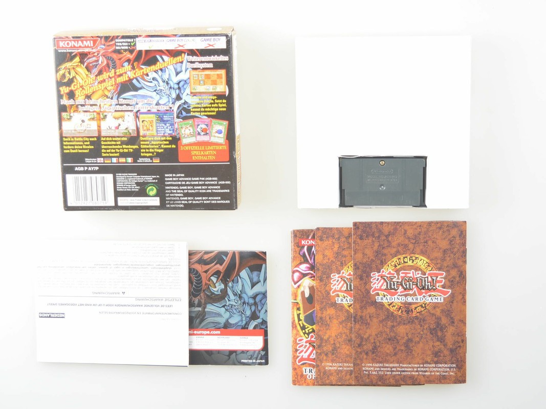 Yu-Gi-Oh! Die Heiligen Karten (German) - Gameboy Advance Games [Complete] - 2