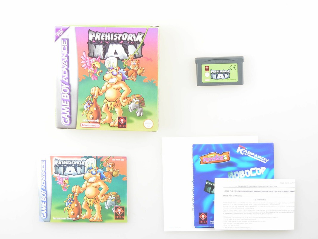 Prehistorik Man - Gameboy Advance Games [Complete]