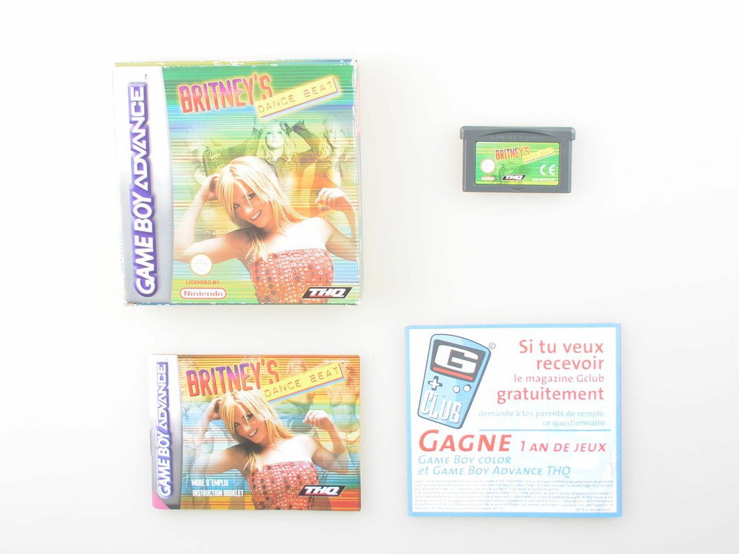 Britney's Dance Beat - Gameboy Advance Games [Complete]