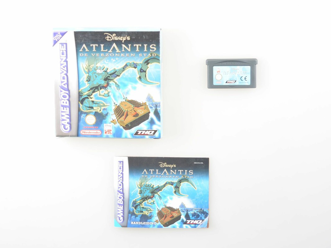 Atlantis De Verzonken Stad - Gameboy Advance Games [Complete]