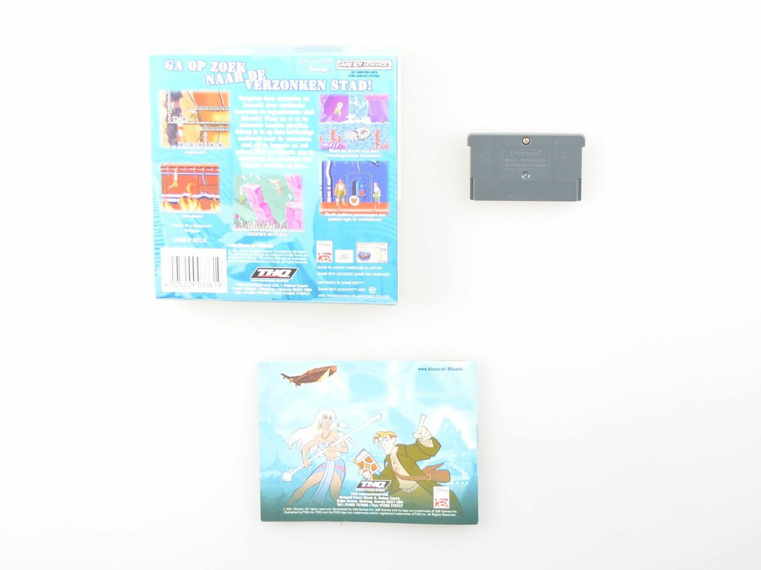 Atlantis De Verzonken Stad - Gameboy Advance Games [Complete] - 2
