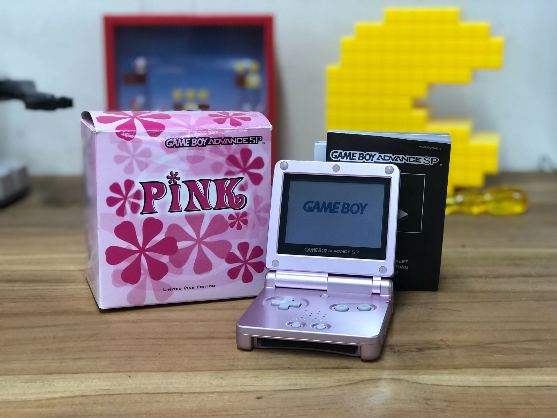 Gameboy Advance SP Pink [Complete] - Gameboy Advance Hardware