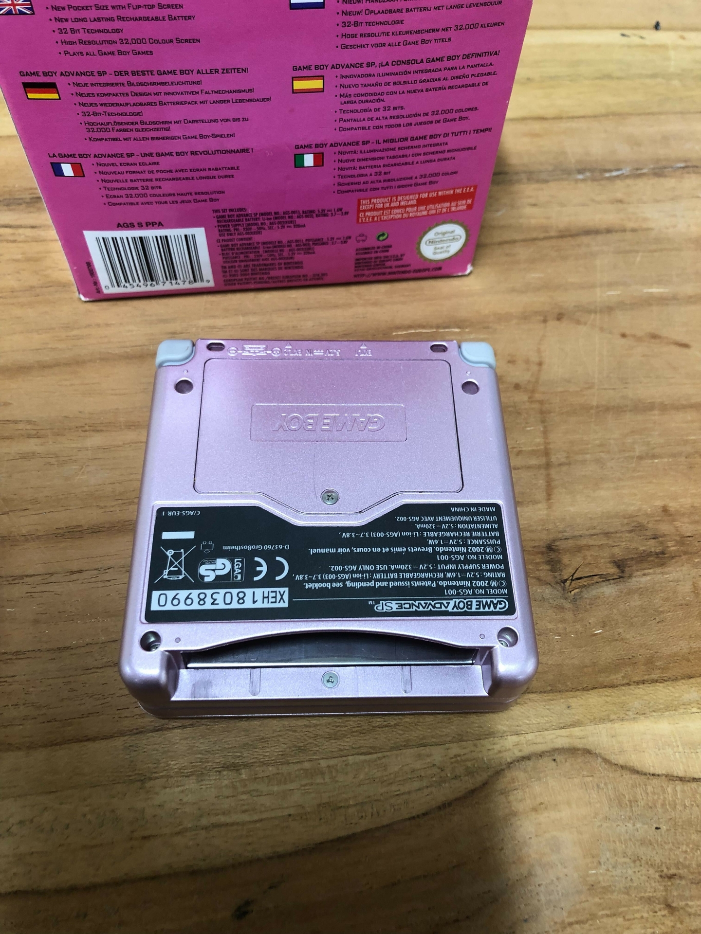 Gameboy Advance SP Pink [Complete] - Gameboy Advance Hardware - 2