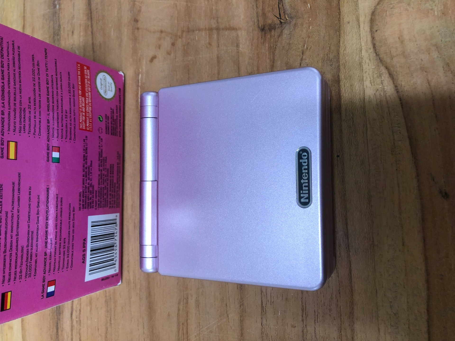 Gameboy Advance SP Pink [Complete] - Gameboy Advance Hardware - 3