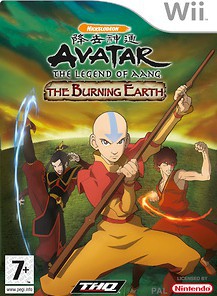 Nickelodeon Avatar: The Legend of Aang - The Burning Earth  - Wii Games