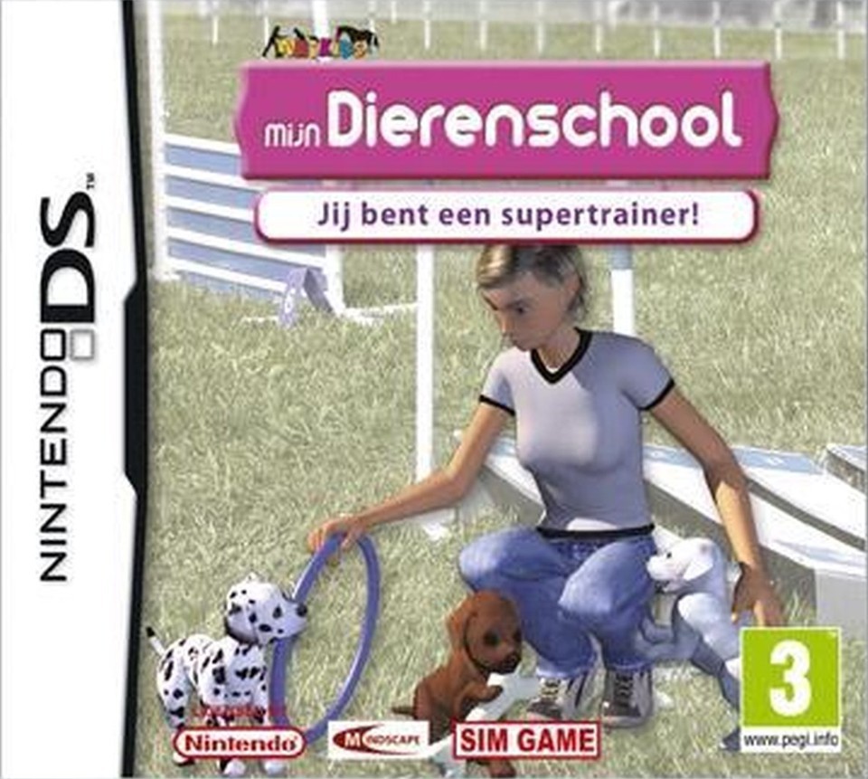 Mijn Dierenschool - Jij bent een Supertrainer - Nintendo DS Games