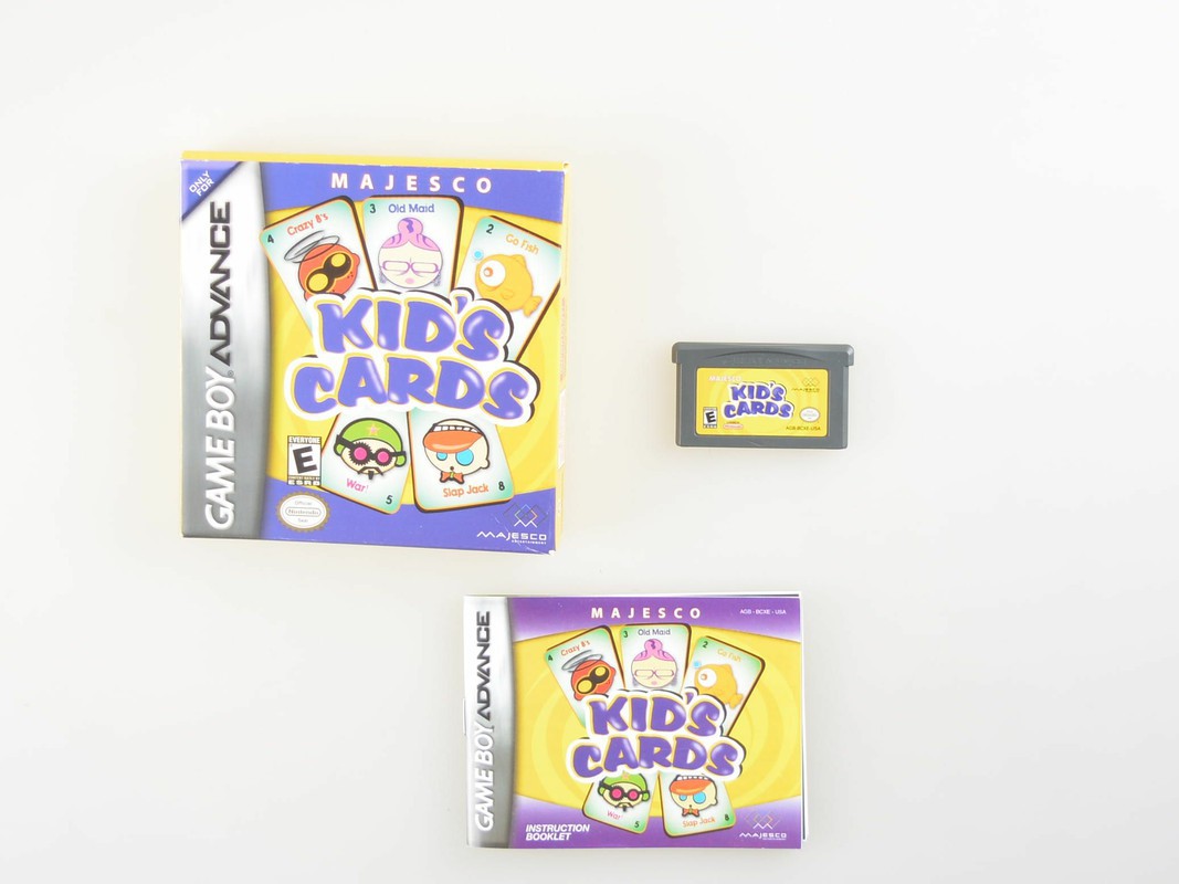Kid's Cards - Gameboy Advance Games [Complete]